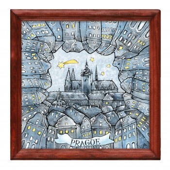 Praha zima - název