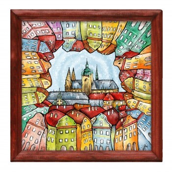 Praha léto