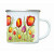 Becher mit Tulpen