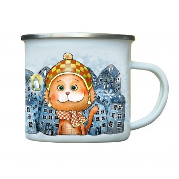 Mug cat winter