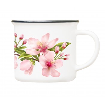 Mug of cherry blossoms