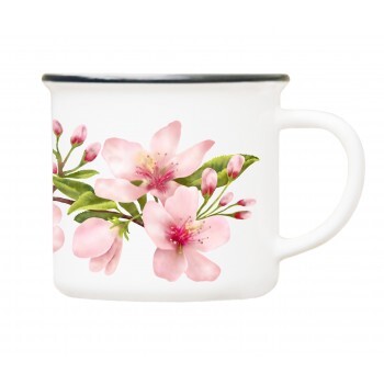 Mug of cherry blossoms