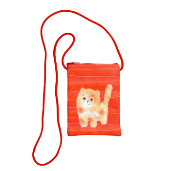 Spotted kitten bag