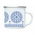 Blue print mug