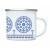 Blue print mug