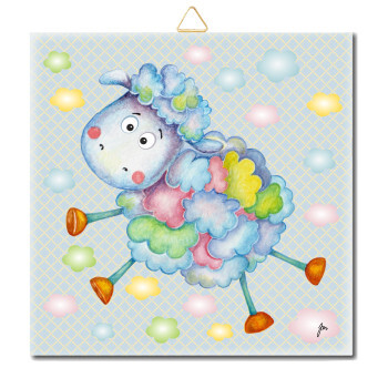 Schaf - DV 12 15 x 15 cm