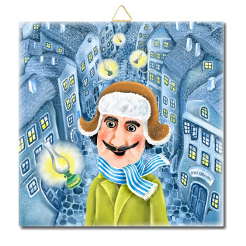 Ed im Winter - CV 8 15 x 15 cm