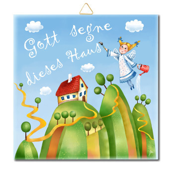 Gott segne dieses Haus - CV 30 15 x 15 cm