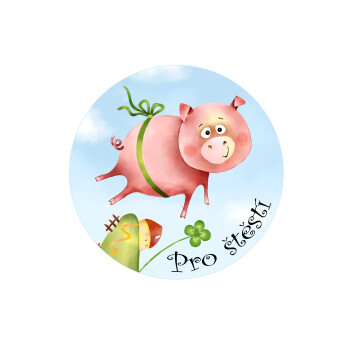 Glückssparschwein I - Magnet 56 mm