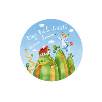 Gott segne dich, Abzeichen - Magnet 56 mm