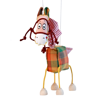 Horse puppet