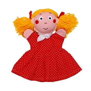 Maňásek Blonde girl dotted